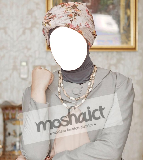 hijab Photo frame effect