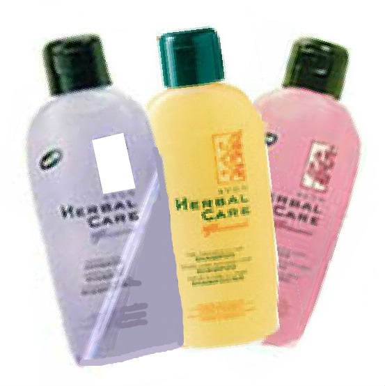 Avon Herbal Care Shampoo 3 Color フォトモンタージュ