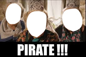 pirates Fotomontaggio
