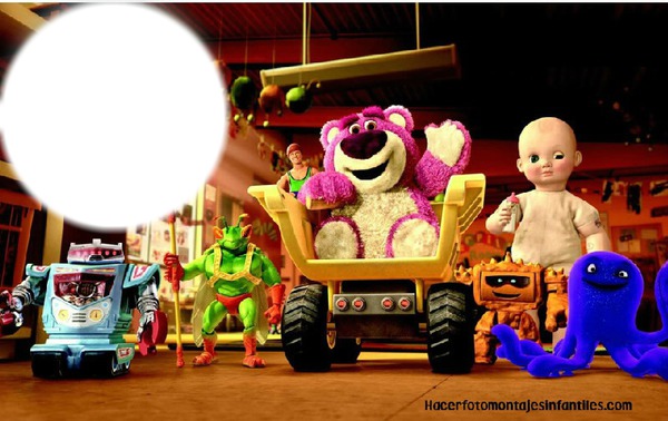 Toy Story 3 Фотомонтажа