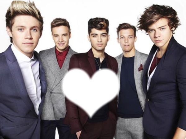 one direction Photo frame effect