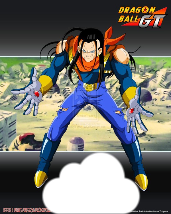 SUPER C17 DRAGON BALL GT Fotomontaż