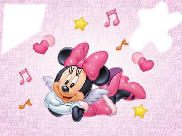 MINNIE MOUSE Photo frame effect