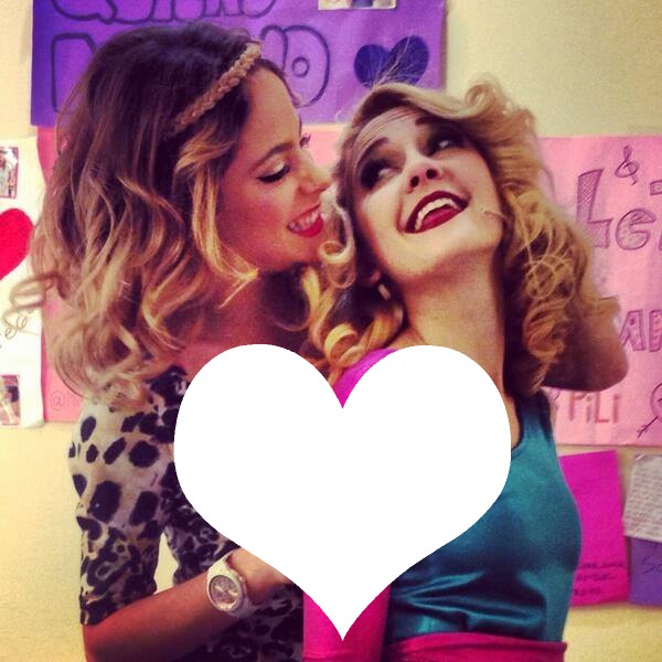 Tini Y Mechi Mejores Amigas Fotomontaż