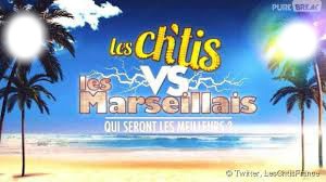 les ch'tis vs les marseillais Fotomontāža