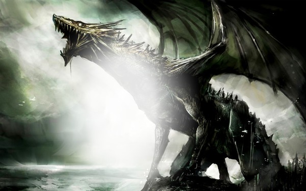 dragon Fotomontáž