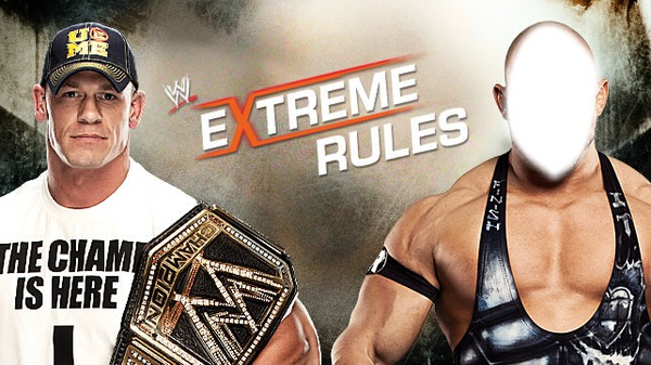 extreme rules Fotomontage