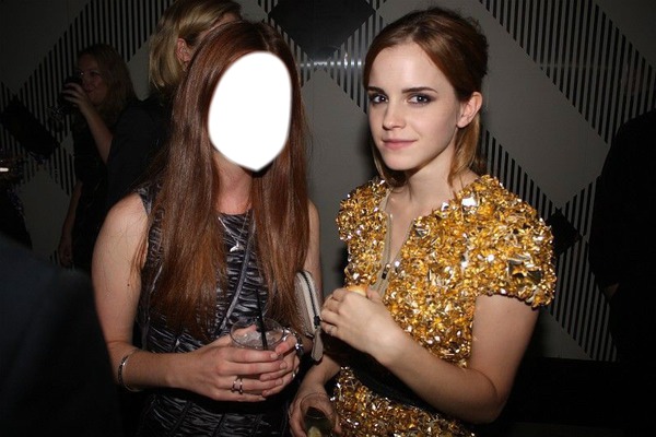 Emma Watson+ twoja twarz Fotomontaggio