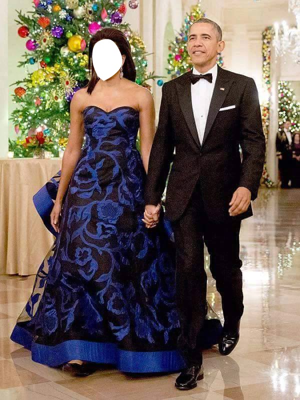 Mrs Obama Φωτομοντάζ