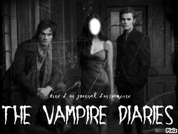 Vampire diaries Photo frame effect