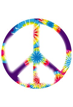 Peace and love Fotomontāža