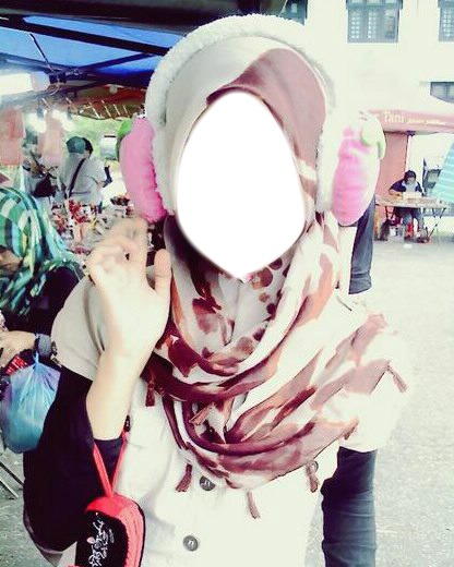 Hijab Malaysia Fotomontage
