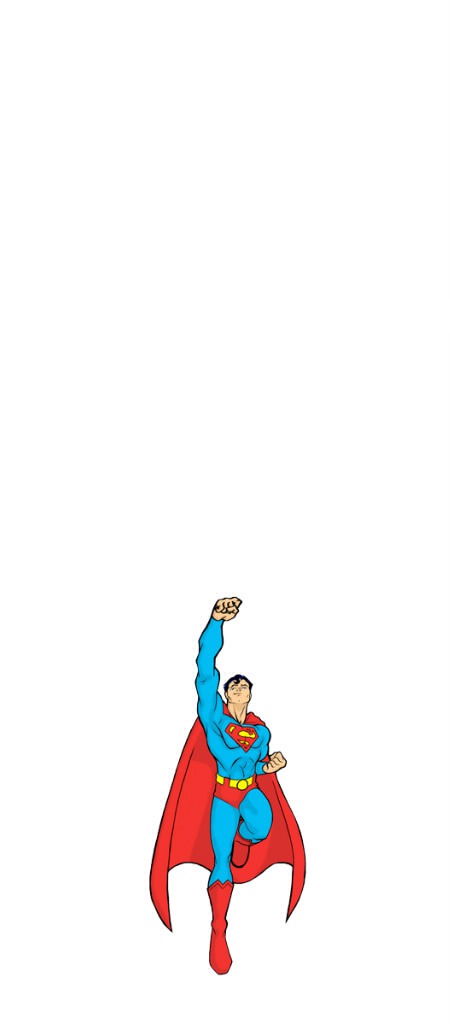 Superman Photo frame effect