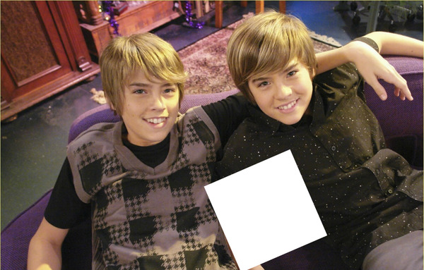 Zack e Cody : Todos a bordo Disney Channel Montaje fotografico