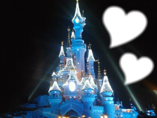 Château Disney Photo frame effect