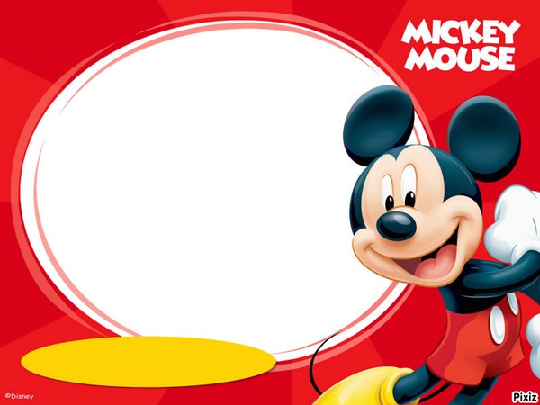 mickey mouse Fotomontaggio