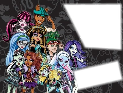 happy monster high Fotomontage