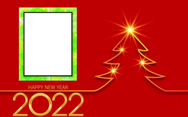 HAPPY NEW YEAR 2022 Fotomontāža