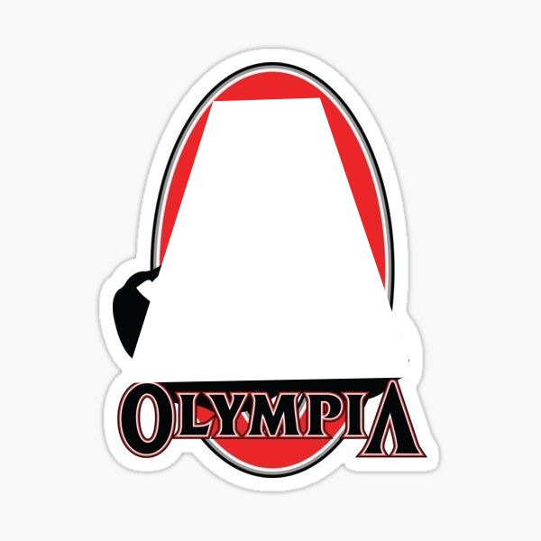 MR OLYMPIA Photo frame effect