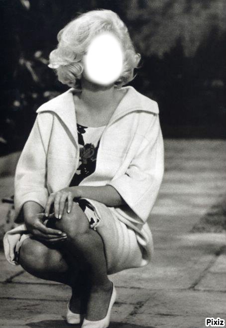 Marilyn Monroe Fotomontage