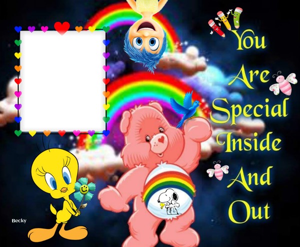 you are special Φωτομοντάζ