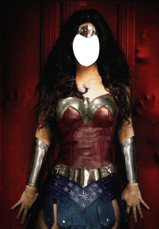 Wonder woman Fotomontage