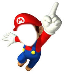 Mario en folie ! Fotomontagem