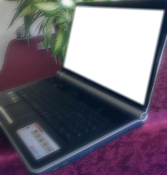 Mon PC portable Fotomontaža
