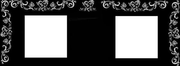 couverture goth Photo frame effect