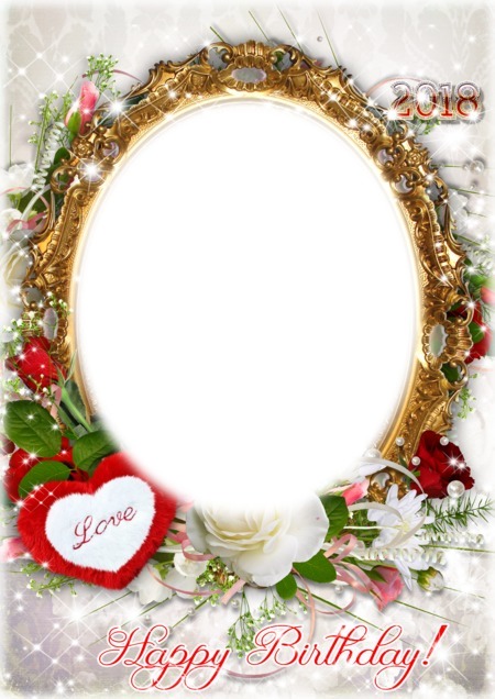 i love you Photo frame effect