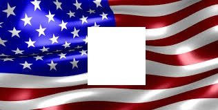 drapeau amercain Photomontage