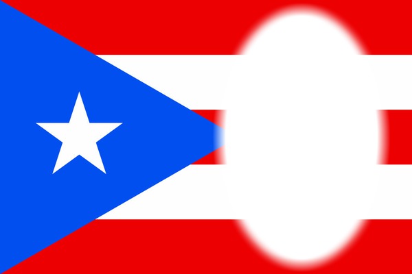 Bandera de Puerto Rico Fotomontáž