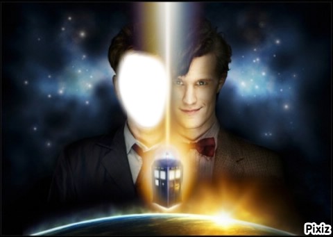 Doctor Who David Tennant caché et Matt Smith Fotomontage