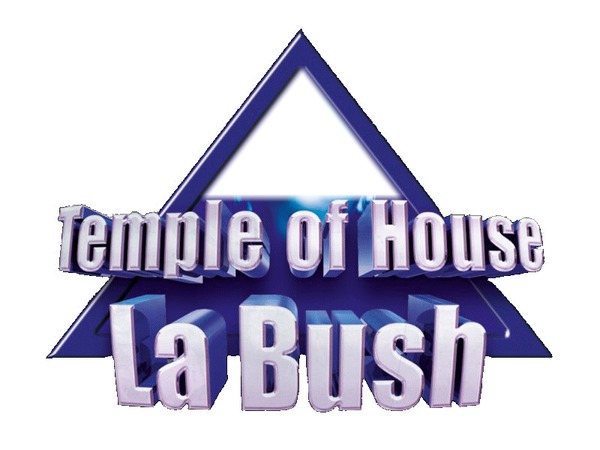 la bush temple of house Photo frame effect
