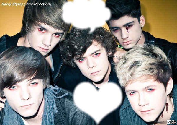 One direction et toii Photo frame effect
