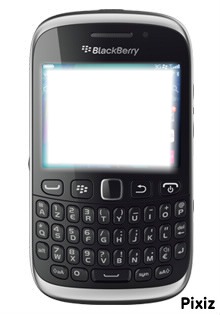 mon bebe d amour  , mon blackberry Fotomontaggio