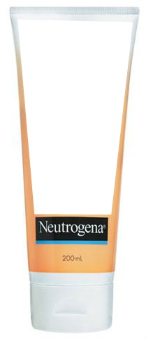 Neutrogena Deep Clean Cream Cleanser フォトモンタージュ