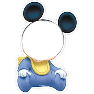 mickey baby Photo frame effect