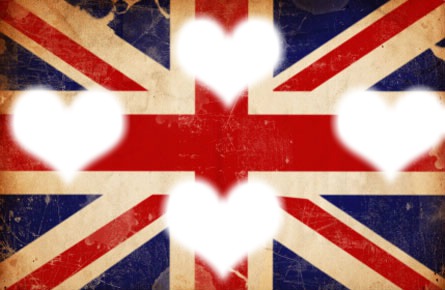 drapeau d angleterre Montage photo