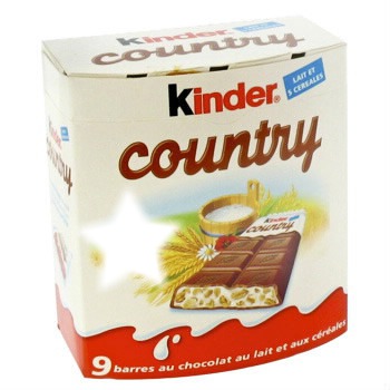 Kinder Country Fotomontage