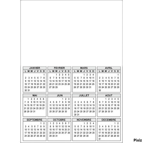 calendrier 2012 Photomontage