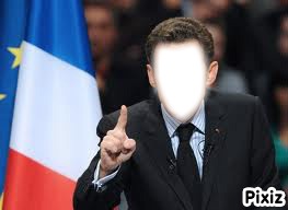 Sarkozy Fotomontáž