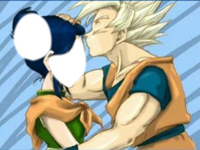 Goku y Fotomontaža