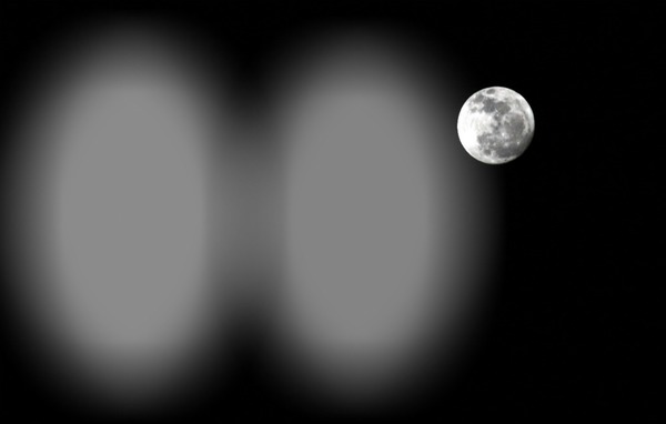 luna.... Fotomontáž