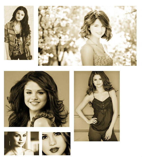 Selena Gomez Photo frame effect