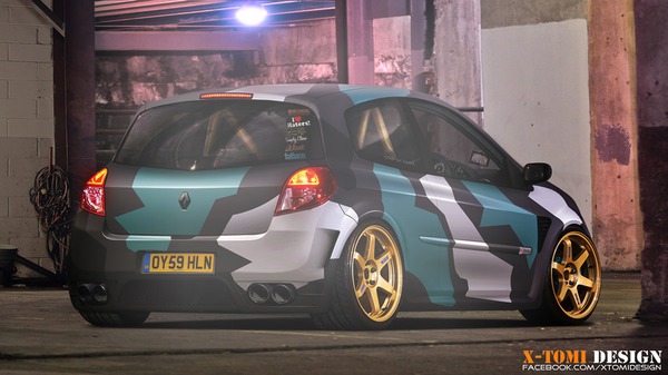 CLIO RS Фотомонтаж