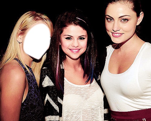 Selena et Phoebe et ... Photo frame effect
