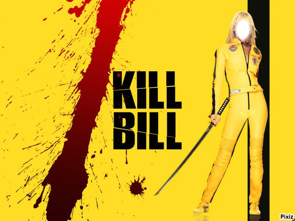 kill bill Fotomontaggio
