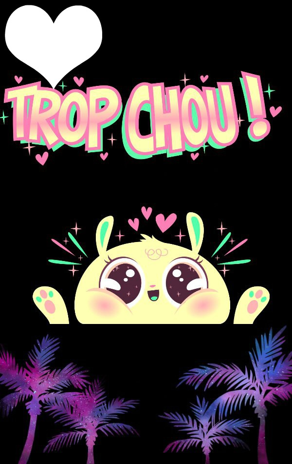 trop chou フォトモンタージュ