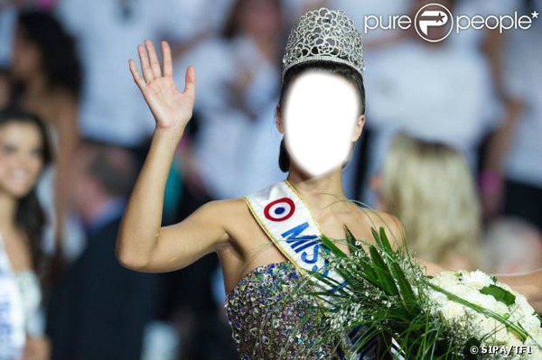 Miss france 2013 Fotomontaż